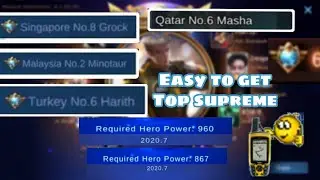 MLBB - How to Fake Your GPS to Get The Supreme Badge | Reach the Top Supreme!