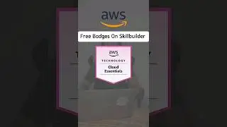 Aws free digital badges on Skill builder #aws #amazonwebservices #cloudcomputing
