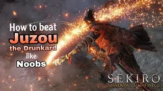 Beating Juzou the Drunkard like a noob - Sekiro: Shadows Die Twice