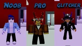 NOOB vs PRO vs GLITCHER in Mad City (Season 5 Edition)(Roblox)