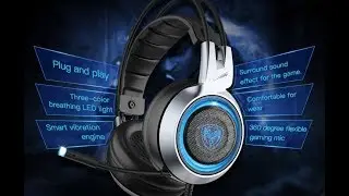 👌 Наушники SOMIC G951 многоканальные с вибрацией и подсветкой  🔥