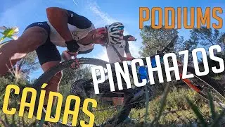 Podiums, PINCHAZOS, caídas...esto es MTB!!