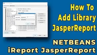 How To Add Library JasperReport On Netbeans