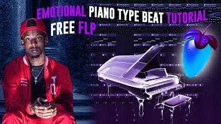 Fl Studio Tutorial - Emotional Trap Type Beat [FREE FLP] Tutorial In Fl Studio 20