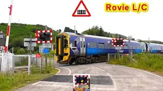 Barriers fail to lower TWICE at Rovie Level Crossing, Highland