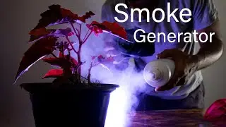 How to make smoke for photography. DIY mini smoke generator. creativelab studio.