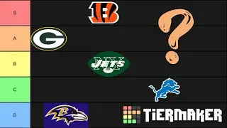 Ranking all 32 NFL Teams for 2023-2024 NFL Season | Tier List