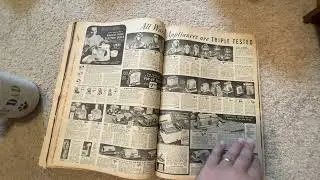 Unintentional ASMR: 1939 Montgomery Wards Catalog Flip-Thru Part 2 of 2