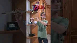 The Legend of Zelda - Kakariko Village - Flauta Transversal #Shorts