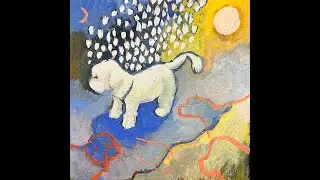 A few recent dog paintings
