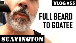 Full Beard to Goatee - Vlog #55