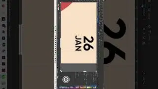 Minimal Poster Art in Corel Draw
