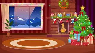 🎄❄️ Christmas Xmas Backgrounds HA013 Fireplace 4 of 5 🎅🦌