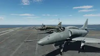 Jato A4 porta aviões