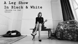 Crossdressing in black and white 🖤 🤍