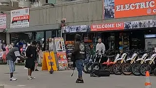 Vigilante Justice When Homeless Man Tries To Steal Electric Scooter at Venice Beach