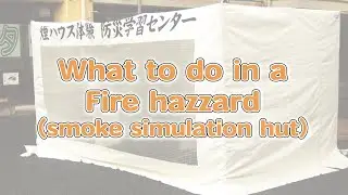 What to do if there's a FIRE 🔥 3 points!#100NENBOUSAISHA #disasters