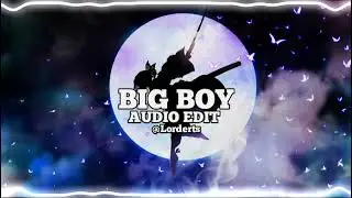 big boy (i need a big boy, give me a big boy) - sza [edit audio]