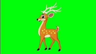 Talking and Walking deer