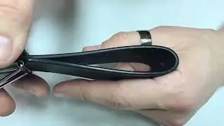 Обработка уреза кожи из нескольких этапов