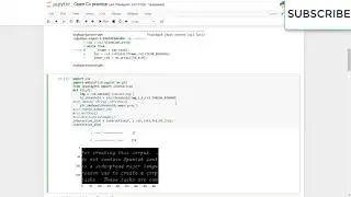 Opencv thresholding realtime gui in jupyter python