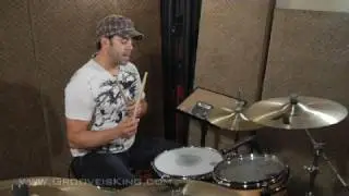 HOW TO PLAY DRUMS - DRUM LESSONS ONLINE - 16th note Exercise