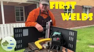 Parkside Inverter Welder PISG 120 C4 first welds