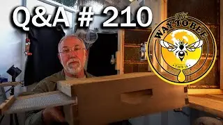 Backyard Beekeeping Questions and Answers Episode 210, screened bottom boards and more.