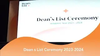 برمو حفل قائمة العميد 2023 - 2024