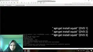 Instalasi Dan Konfigurasi Proxy Server (Squid) Debian 9 Di VMware