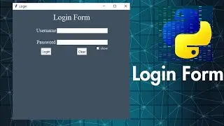 Create a  Login Form in Python using TKinter