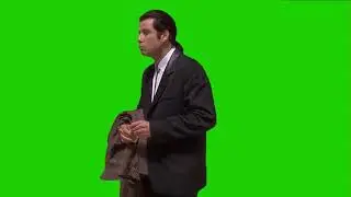 Confused Travolta Which Way To go Green Screen Clip || Chroma Key ||