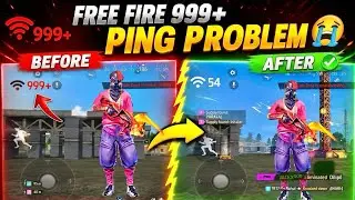 Free Fire High Ping Problem 2026🤯✅ | How To Solve Ping Problem In FF | FF Network Problem Solutions
