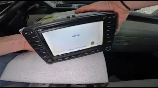 Volkswagen Passat (B6) 2005-2010 How To Remove Factory Navigation / Aux Cable Installation