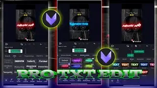 Pro text editing in one click || lyrics Editing in vivacut ||  FREE  😱#edit #editing