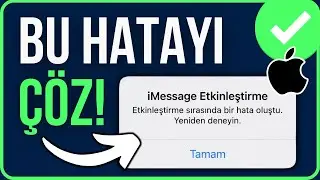 iMessage Etkinleştirme Hatası Nasıl Çözülür (2024) | Etkinleştirme Sırasında Bir Hata Oluştu Çözümü