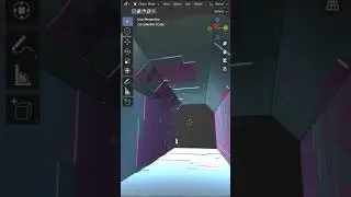 Modeling Scifi Corridor In Blender 3.5 tutorial - Random Flow 