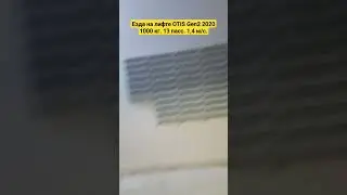 Езда на лифте OTIS Gen2 2020 