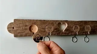 ✅🔨costruire un appendichiavi artigianale ( parte 2/4 ) tutorial