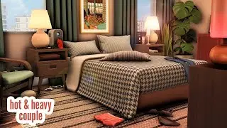 hot & heavy couple \\ The Sims 4 CC speed build