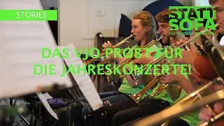 Das VJO probt für die Jahreskonzerte!