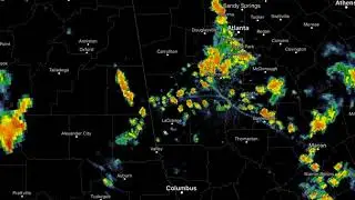 Outflow Boundary Collision