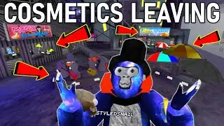 Gorilla Tag VR Update in 7 Days & Cosmetics Leaving