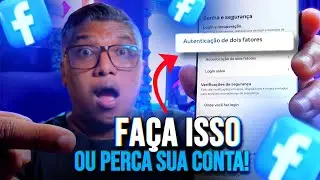 Como ATIVAR O GOOGLE AUTHENTICATOR no FACEBOOK!!