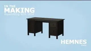 IKEA HEMNES Desk Assembly Instructions