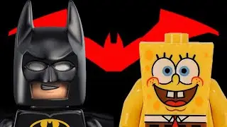 Lego SpongeBob Meets THE BATMAN