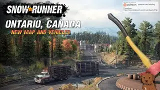 SnowRunner: Ontario, Canada - New Map and Vehicles