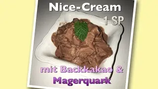Thermomix™ TM5 Nice-Cream mit Magerquark & Backkakao WW