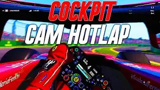 My First EVER Time Using Cockpit Cam: F1 2018 Australia Hotlap Melbourne In Ferrari