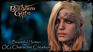 BALDUR'S GATE 3 || Beautiful Human [Original Character #261] - Female Character Creation